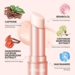 CITYGOO Caffeine Eye Cream Stick: Anti-Aging Firming & Dark Circles Moisturizing Balm for Puffiness & Eye Bags - Travel-friendly for Women (Caffeine Pink 3g)