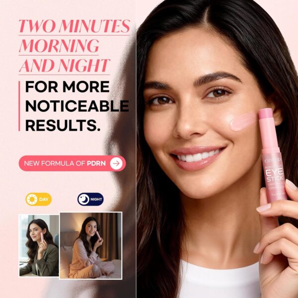 CITYGOO PDRN Volume Multi Balm: Caffeine & Volufiline Powered Stick for Dark Circles & Puffiness - Plumping & Firming - Collagen Anti-Wrinkle & Hydrating Care for Under-Eyes Face & Neck 13g